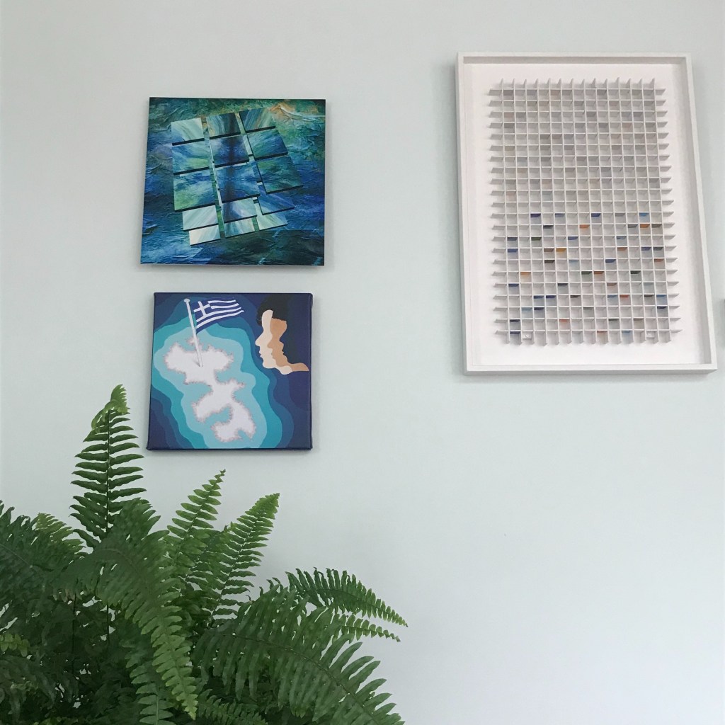 An island like a jigsaw piece upon a painted&nbsp;ocean…